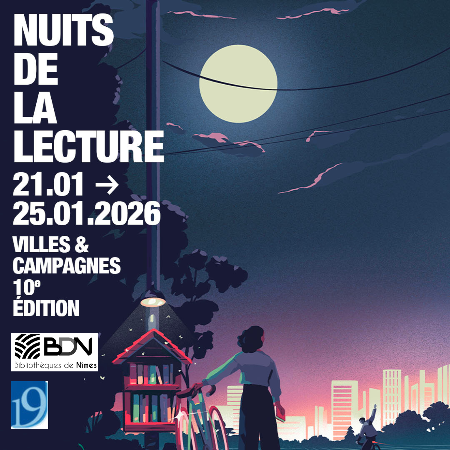 Lire la suite à propos de l’article Nuits de la Lecture 2026